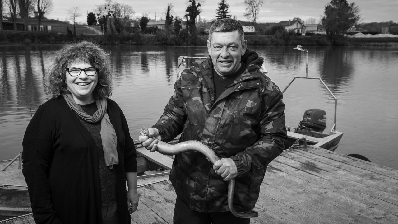 Sabine et david durand et lamproie 2 noir et blanc 1280x720