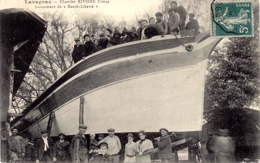 lavagnac charpentiers de marine Riviere le ketch liberty