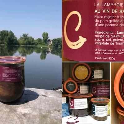 Lamproie bordelaise au st emilion 920g