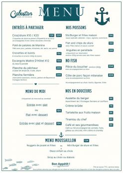 Menu eg 2025